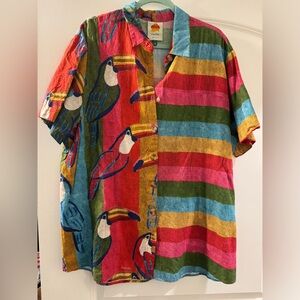 Farm rio men’s unisex button down